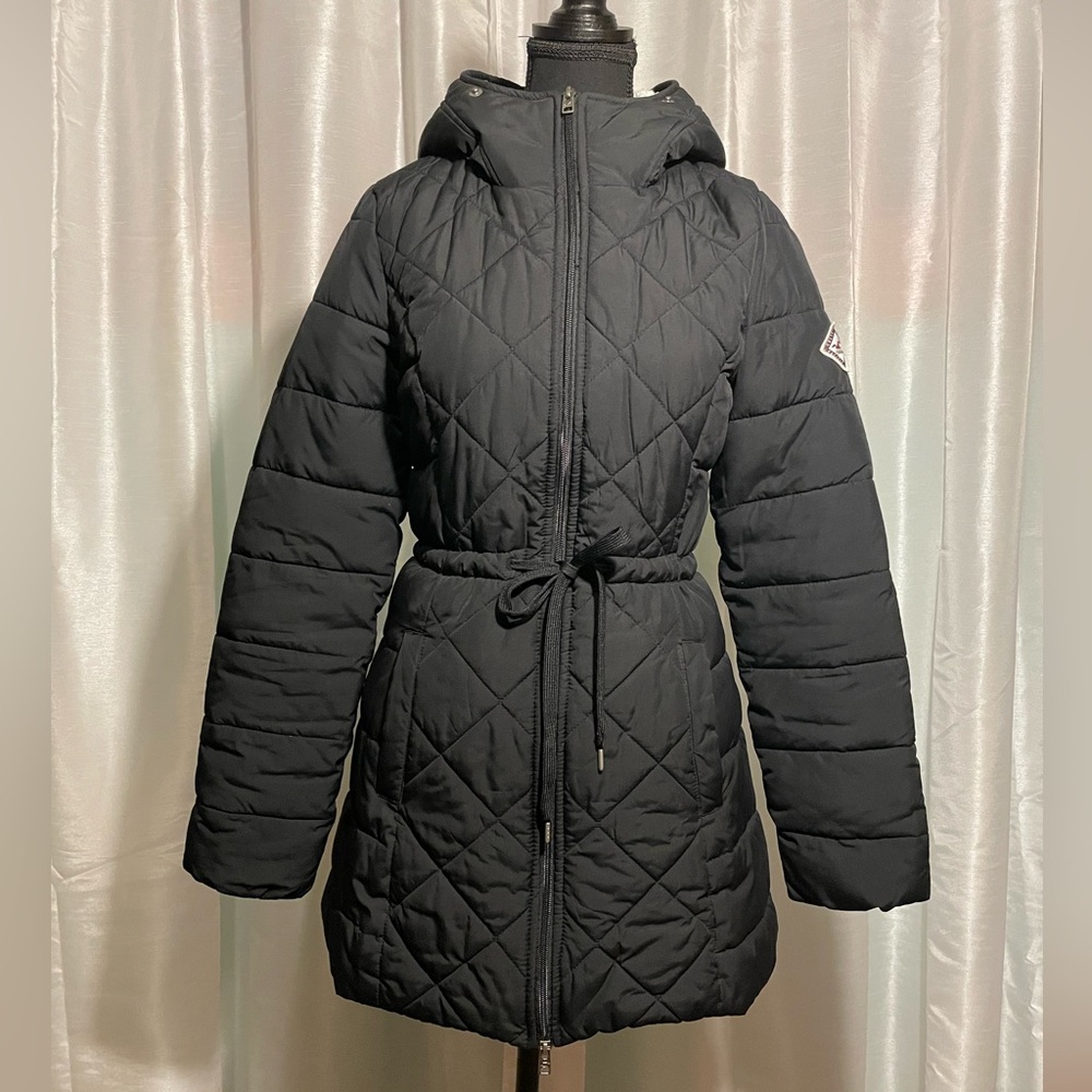 Hollister Quilted Puffer Coat.